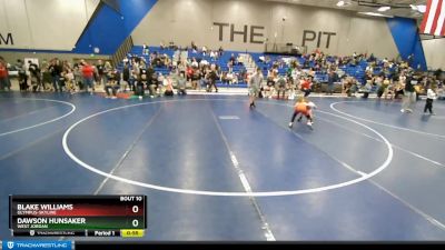 56-62 lbs Round 2 - Blake Williams, Olympus-Skyline vs Dawson Hunsaker, West Jordan