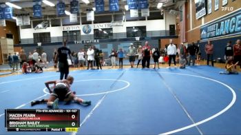 101-107 lbs Round 3 - Macen Fearn, Morgan Wrestling Club vs Brigham Bailey, North Summit Youth Wrestling