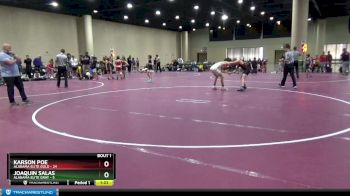 125 lbs Round 1 (6 Team) - Karson Poe, Alabama Elite Gold vs Joaquin Salas, Alabama Elite Gray