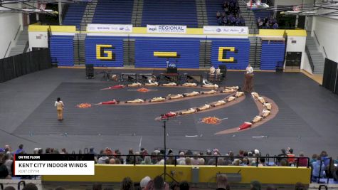 Kent City Indoor Winds "Kent City MI" at 2024 WGI Winds Indianapolis Regional