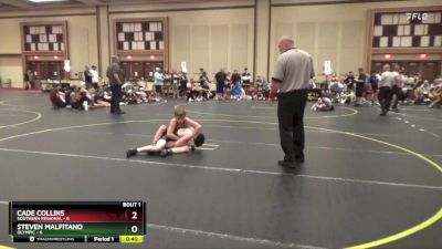 100 lbs Round 1 (6 Team) - Cash McVey, Southern Regional vs William Jones, Olympic