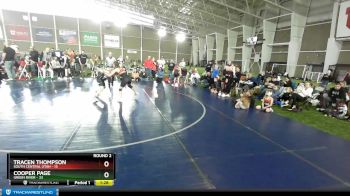 117 lbs Round 2 (4 Team) - Cooper Page, Green River vs Tracen Thompson, South Central Utah