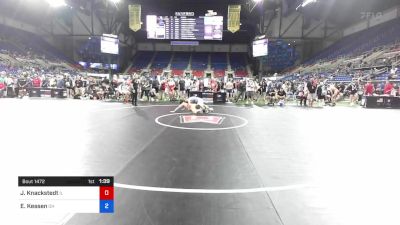 138 lbs Cons 64 #2 - Joseph Knackstedt, Illinois vs Eddie Kessen, Ohio