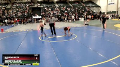 85 lbs Cons. Round 1 - Andrew Smith, Yuma vs Desmond Barker, Broken Bow Wrestling Cub