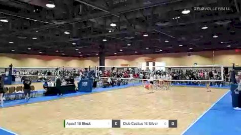 Apex1 16 Black vs Club Cactus 16 Silver - 2022 JVA West Coast Cup presented by Nike