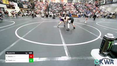 90 lbs Round Of 16 - Tucker Goins, Sallisaw Takedown Club vs Rocky Ford, Vian Wrestling Club