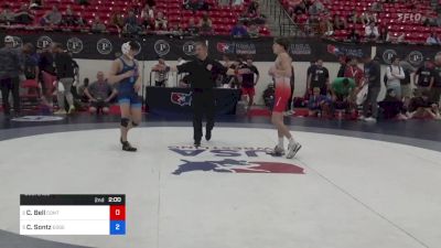 48 kg Cons Semis - Case Bell, Contenders Wrestling Academy vs Cameron Sontz, Edge Wrestling