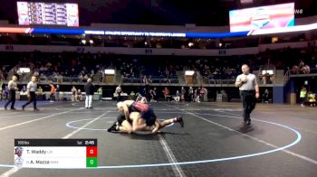 165 lbs Round Of 64 - Thomas Waddy, Liberty vs Anthony Mazza, Maine Maritime