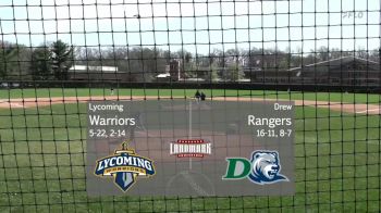 Replay: Lycoming vs Drew | Apr 14 @ 12 PM