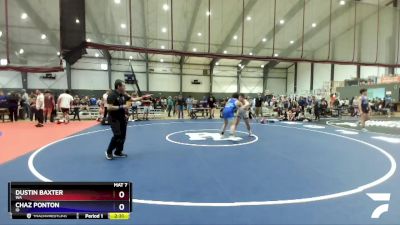 165 lbs 1st Place Match - Dustin Baxter, WA vs Chaz Ponton, ID