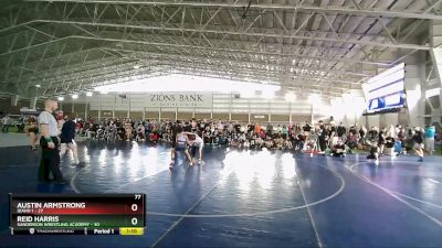 77 lbs Round 2 (4 Team) - Austin Armstrong, Idaho 1 vs Reid Harris, Sanderson Wrestling Academy