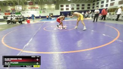 174 lbs Semifinal - Elise Brown Ton, Nebraska vs Ellis Pfleger, Missouri