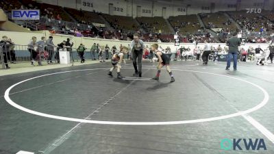 52 lbs 3rd Place - Gunnar Ratcliff, Tuttle Wrestling vs Everett Luxton, Bartlesville Wrestling Club