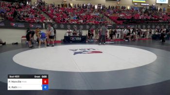 65 kg Quarters - Pierson Manville, Pennsylvania vs Kollin Rath, Steller Trained Wrestling