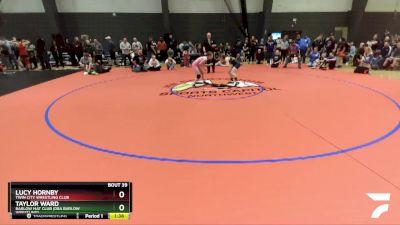 119 lbs Quarterfinal - Lucy Hornby, Twin City Wrestling Club vs Taylor Ward, Barlow Mat Club (DBA Barlow Wrestling)