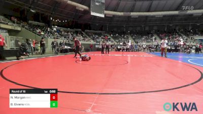 43 lbs Round Of 16 - Noah Morgan, Berryhill Wrestling Club vs Brandon Givens, Noble Takedown Club