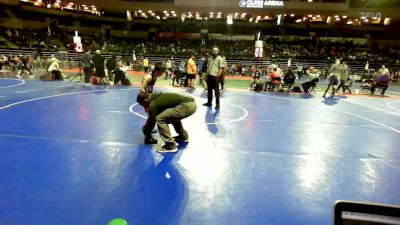 55 lbs Consi Of 16 #2 - Arthur Wilson, Elite NJ vs Arthur J. Canestrino, Olympic