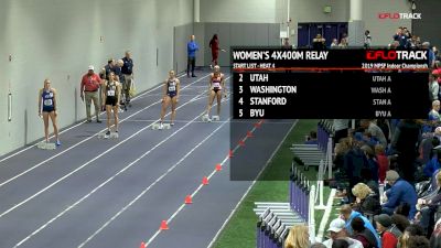 Women's 4x400m Relay, Heat 4