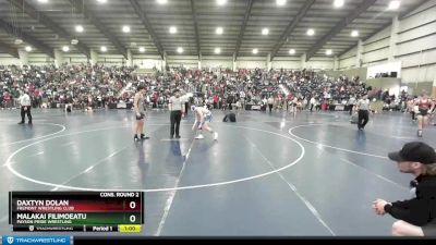 160 lbs Cons. Round 2 - Malakai Filimoeatu, Payson Pride Wrestling vs Daxtyn Dolan, Fremont Wrestling Club