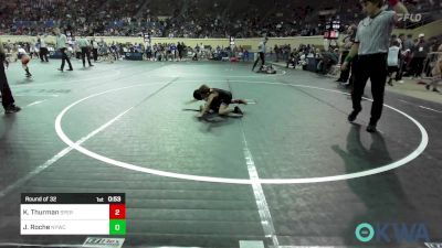 43 lbs Round Of 32 - Koen Thurman, Sperry Wrestling Club vs Joshua Roche, Newcastle Youth Wrestling