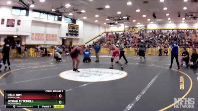 182 lbs Cons. Round 2 - Paul Kim, John Glenn vs Josiah Mitchell, Palm Springs