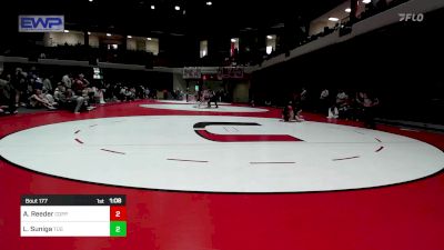 105 lbs Rr Rnd 2 - Annie Reeder, Coppell High School Girls vs Lydia Suniga, Tulsa Union Girls