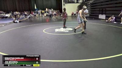 165 lbs Placement - Jarred Brundidge, Shades Valley vs Parker Howell, Gardendale Hs