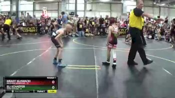 60 lbs Round 1 (6 Team) - Grady Glowacki, Backyard Brawlers vs Eli Schaefer, Team Gotcha