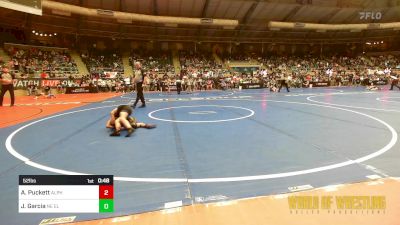 52 lbs Round Of 16 - AJ Puckett, Alpha Elite, Mi vs Jionni Garcia, Nebraska Elite