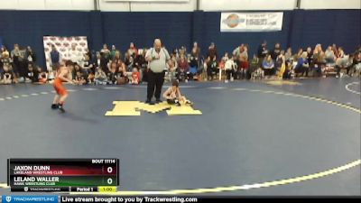 72 lbs Cons. Round 1 - Jaxon Dunn, Lakeland Wrestling Club vs Leland Waller, Hawk Wrestling Club