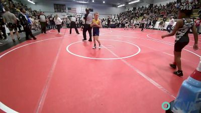 73 lbs Consi Of 8 #1 - Christian Freeman, Pin-King All Stars vs Lane Eaton, Dark Cloud Wrestling Club