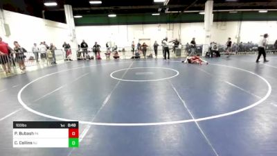 100 lbs Consi Of 8 #1 - Preston Bubash, PA vs Cade Collins, NJ