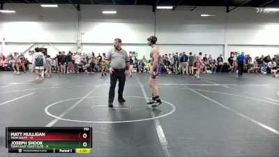 110 lbs Round 1 (4 Team) - Matt Mulligan, Team Shutt vs Joseph Shook, Terps East Coast Elite