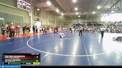 92 lbs 1st Place Match - Tayson Ramirez, East Idaho Elite vs Treysen Henderson, Green River Grapplers