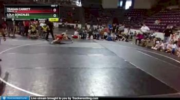 G-105 lbs Round 1 (4 Team) - Lola Gonzales, Team CO vs Teagan Carritt, Team IA