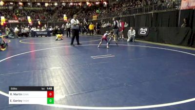 50 lbs Round Of 32 - River Martin, Connellsville vs Evan Ganley, Thomas Jefferson