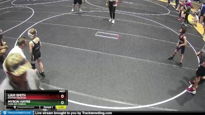 53 lbs Semifinal - Myron Hayre, Cane Bay Cobras vs Liam Smith, Gaston Grizzlies