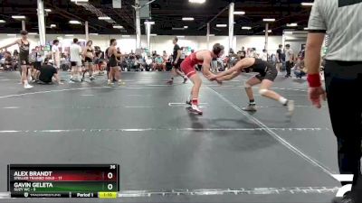 132 lbs Round 5 (6 Team) - Gavin Geleta, Suzy WC vs Alex Brandt, Steller Trained Gold