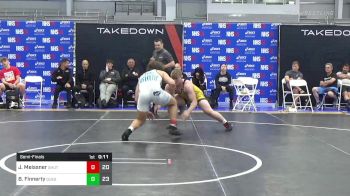 220 lbs Semifinal - Jacob Meissner, Team Shutt Matty S vs Brian Finnerty, Quest School Of Wrestling