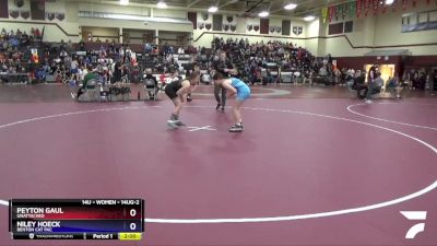 14UG-2 lbs Rr2 - Niley Hoeck, Benton Cat Pac vs Peyton Gaul, Unattached