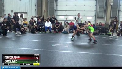 92 lbs Round 1 (6 Team) - Trenton Clark, AACO Allstars vs Tomas Zubia, So Cal Hammers