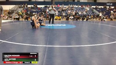 165 lbs Semifinal - Matt Lackman, Alvernia vs Anthony Taylor, Averett