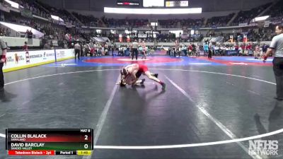 6A 113 lbs Champ. Round 1 - David Barclay, Shades Valley vs Collin Blalack, Saraland