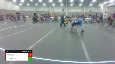 115 lbs Round 1 - Gabe Burns, Roundtree Wrestling Academy vs Landon Cahill, Great Neck Wrestling Club