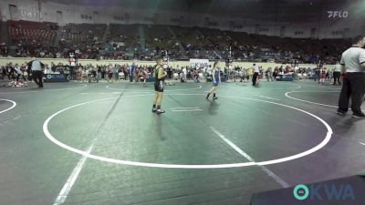 67 lbs Consi Of 16 #2 - Julianna Poff, Harrah Little League Wrestling vs Bryce Clemons, Standfast