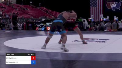 70 kg Rnd Of 32 - Kaemen Smith, Navy Wrestling Club vs David Mayora, Illinois