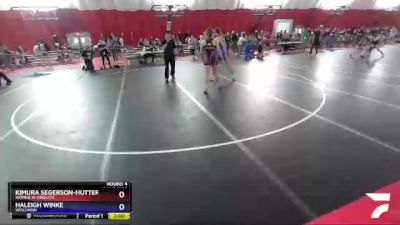 164 lbs Round 4 - Kimura Segerson-Hutter, Women In Singlets vs Haleigh Winke, Wisconsin