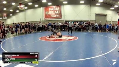 97 lbs Champ. Round 1 - Jack Stepp, Nova WC vs Spencer Foutz, Chesapeake