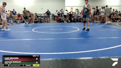 182 lbs Round 5 (6 Team) - Nathan Barkley, TDWC vs Luke Bracken, Prime WC