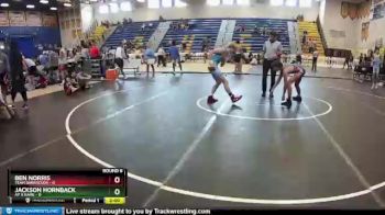 106 lbs Round 6 (8 Team) - Ben Norris, Team Barracuda vs Jackson Hornback, AP X Kame